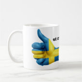 僕は誇りを持ったスウェーデン人だ コーヒーマグカップ (左)