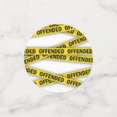 僕は警察のテープが通らないように怒っている コンフェッティ (スモール正面)