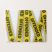 僕は警察のテープが通らないように怒っている ジグソーパズル (横)