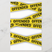 僕は警察のテープが通らないように怒っている チラシ (裏面)