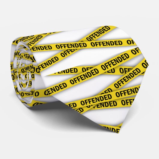 僕は警察のテープが通らないように怒っている ネクタイ (ロール)