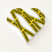 僕は警察のテープが通らないように怒っている ノートブック (裏面)