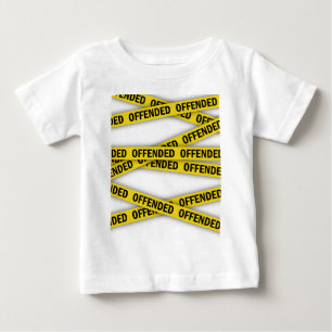 僕は警察のテープが通らないように怒っている ベビーTシャツ