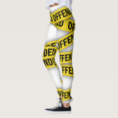 僕は警察のテープが通らないように怒っている レギンス (左)