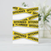 僕は警察のテープが通らないように怒っている 出欠カード (スタンド正面)