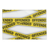 僕は警察のテープが通らないように怒っている 枕カバー (裏面-右)