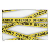 僕は警察のテープが通らないように怒っている 枕カバー (正面右)