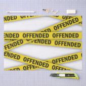 僕は警察のテープが通らないように怒っている 薄葉紙 (クラフト)