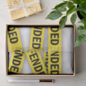 僕は警察のテープが通らないように怒っている 薄葉紙 (ギフト)