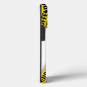 僕は警察のテープが通らないように怒っている Case-Mate iPhoneケース (裏面 / 右)