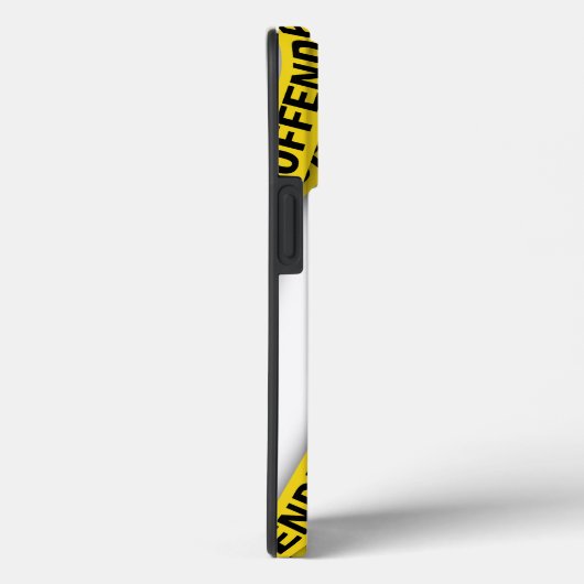 僕は警察のテープが通らないように怒っている Case-Mate iPhoneケース (裏面 / 右)