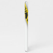 僕は警察のテープが通らないように怒っている iPhoneケース (右側)