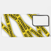 僕は警察のテープが通らないように怒っている SAMSUNG GALAXYケース (左側面)