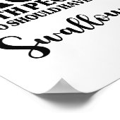 僕は議論するべきだった人々と議論するのを拒む ポスター (角)
