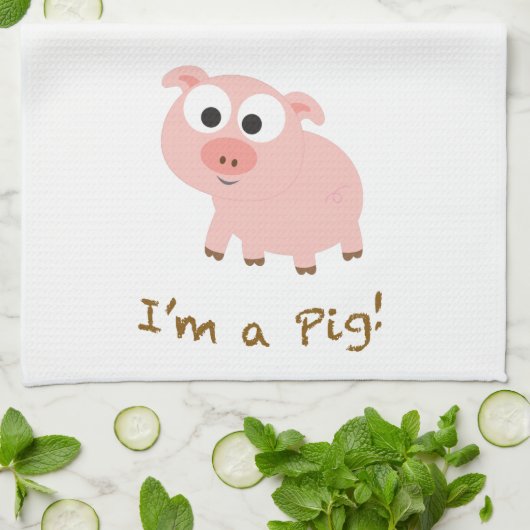 僕は豚だ キッチンタオル (折り畳み)