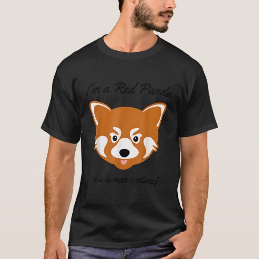 僕は赤いパンダだ Tシャツ (正面)