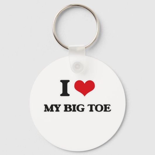 僕は足の親指が好きだ キーホルダー (正面)