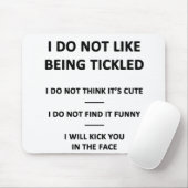 僕は足首を引くのが嫌いだ マウスパッド (マウス)