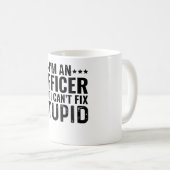 僕は軍人だが馬鹿は直せない コーヒーマグカップ (正面右)