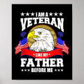 僕は追悼前の父のような退役軍人だ ポスター (正面)