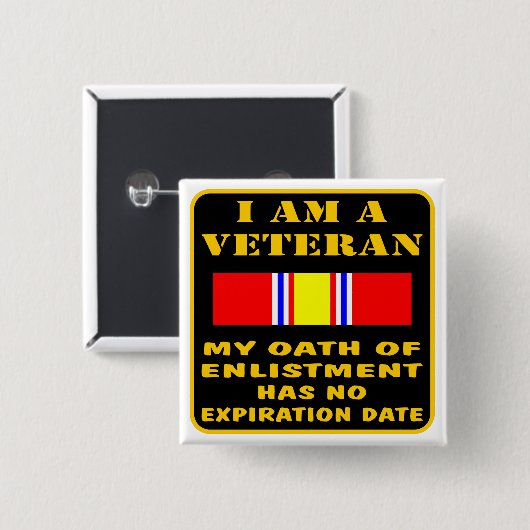 僕は退役軍人の約束が守れない 缶バッジ (正面&裏面)