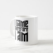 僕は遊戯だから僕は遊ぶ。 コーヒーマグカップ (正面左)