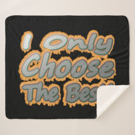 「僕は選ぶだけ最高のだ!」 かわいいデザイン。買今 シェルパブランケット