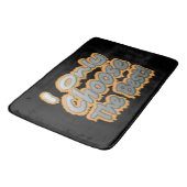 「僕は選ぶだけ最高のだ!」 かわいいデザイン。買今 バスマット (アングル)