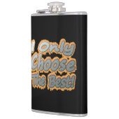 「僕は選ぶだけ最高のだ!」 かわいいデザイン。買今 フラスク (左)