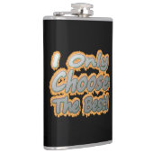 「僕は選ぶだけ最高のだ!」 かわいいデザイン。買今 フラスク (右)