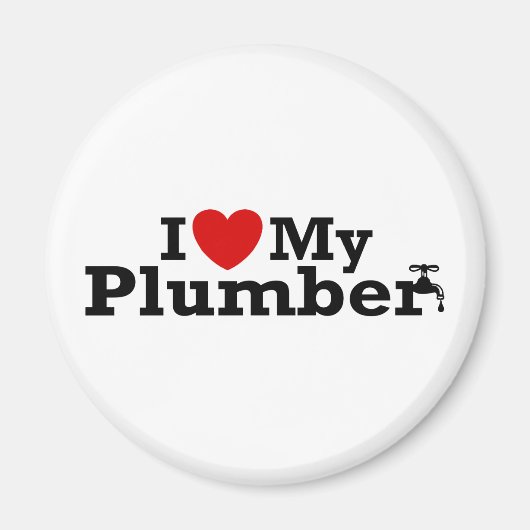 僕は配管工が好きだ マグネット (正面)