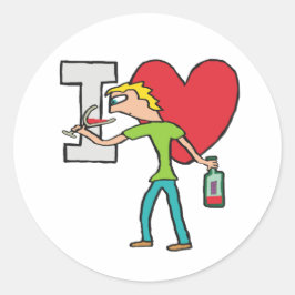 僕は酒が好きだ ラウンドシール