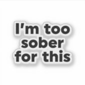 僕は酔いが醒めぬ シール (正面)