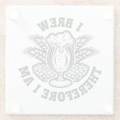 僕は醸造する故に造る ガラスコースター (裏面)