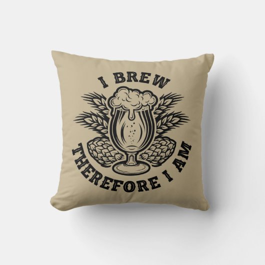 僕は醸造する故に造る クッション (正面)