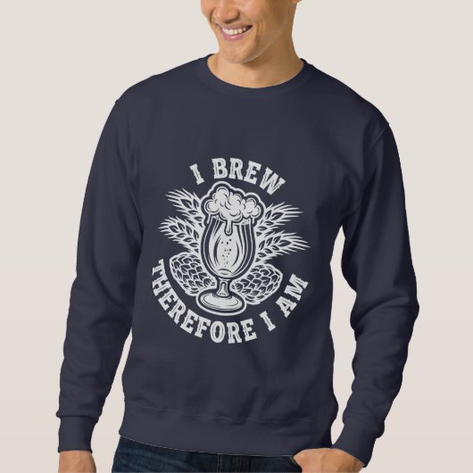僕は醸造する故に造る スウェットシャツ (正面)