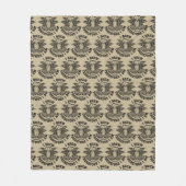 僕は醸造する故に造る フリースブランケット (正面)