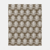 僕は醸造する故に造る フリースブランケット (正面)