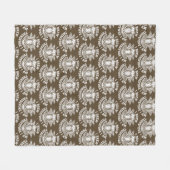 僕は醸造する故に造る フリースブランケット (正面(横))