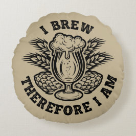 僕は醸造する故に造る ラウンドクッション