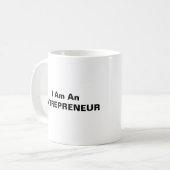 僕は金を取って時間を取らない コーヒーマグカップ (正面左)