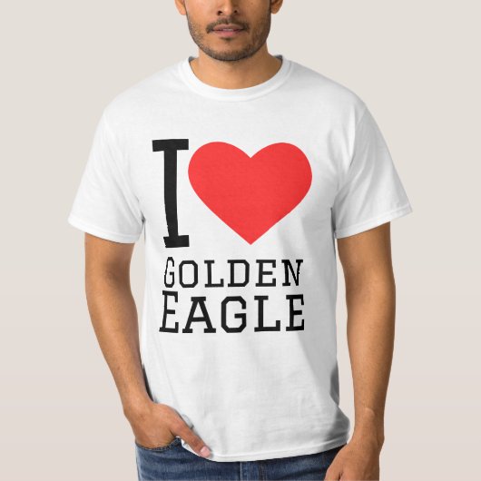僕は金鷲が好きだ Tシャツ (正面)