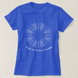 僕は鉄をキルティングに使うだけだ Tシャツ
