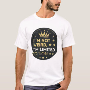 僕は限定版風変わりじゃない Tシャツ