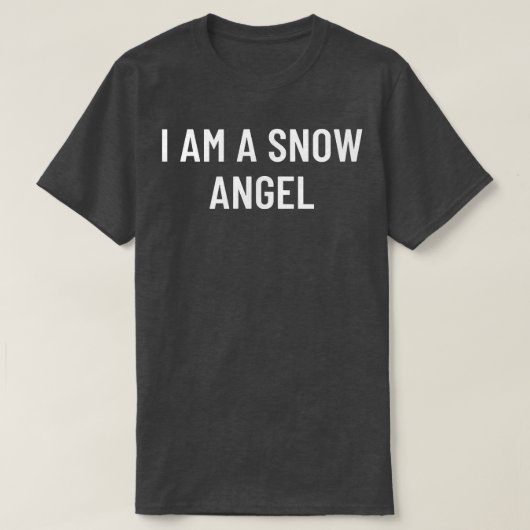 僕は雪上使いだ Tシャツ (デザイン正面)