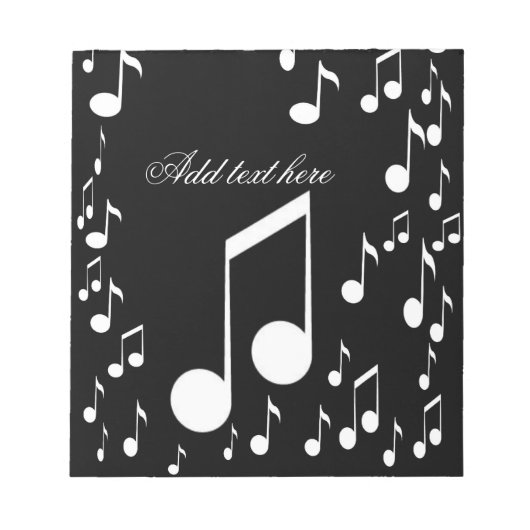 僕は音楽だ ノートパッド (正面)