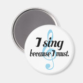 僕は音楽の才能を必要とするので歌う マグネット (正面/裏面)