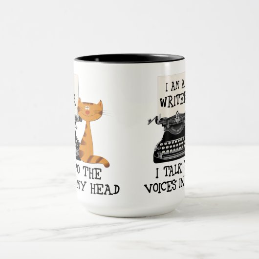 僕は頭の中の声に話しかける作家だ マグカップ (中央)