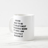 僕は頼世の中のばか最高のり コーヒーマグカップ (正面左)