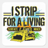 僕は食い逃げをする スクエアシール (正面)